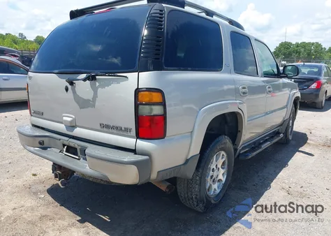 2005 Chevrolet Tahoe Z71 из США, поврежденный, VIN 1GNEK13T85R171388